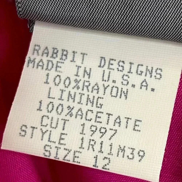 Rabbit Designs Size 12 Dress Tank Floral Rayon Pink Tropical Rayon Lightweight - Picture 8 of 9